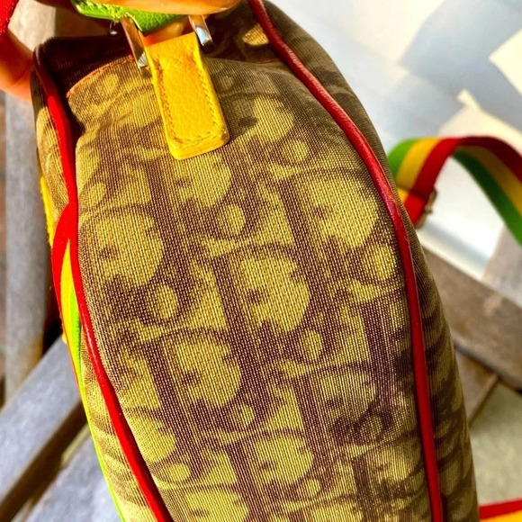 Christian Dior Trotter Monogram Crossbody/ Dior Rasta Bag - Picture 9 of 17